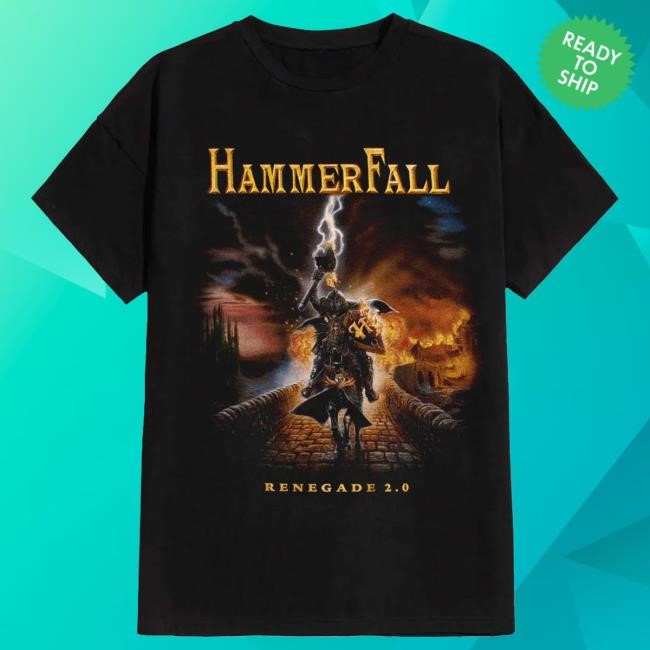Official Nuclear Blast Merch Shop Hammerfall - Renegade 2.0 - New Shirt NuclearBlast