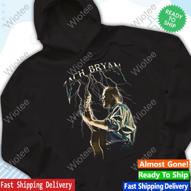 Zach Bryan Shop Merch Lightning Hoodie Official Zach Bryan Lightning Shirt