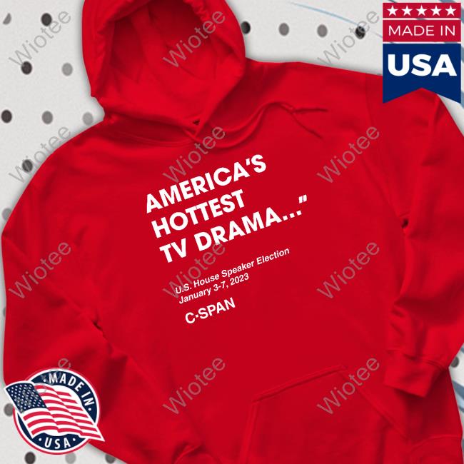 Official America's Hottest TV Drama T-Shirt America's Hottest TV Drama Long Sleeve Tee CSPAN