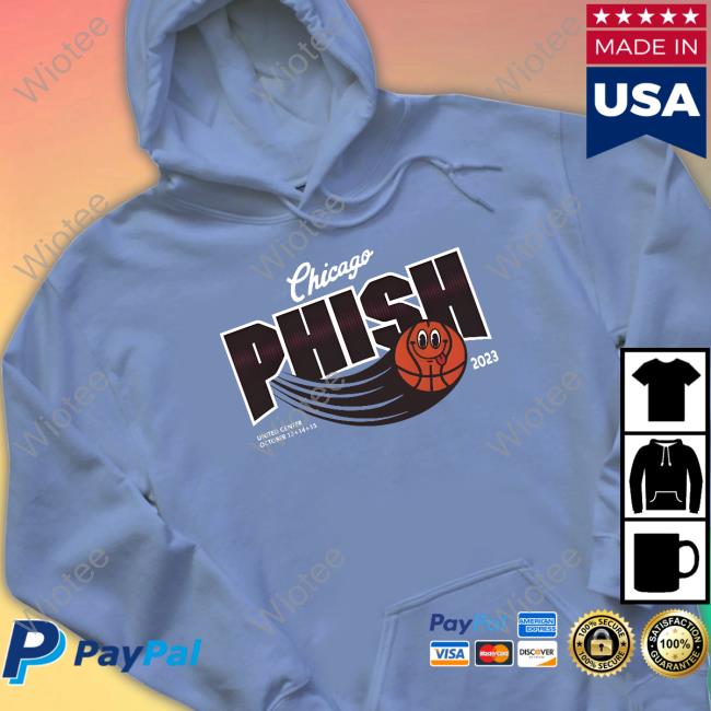 Chicago Phish United Center October 13+14+15 2023 Hoodie Chicago Phish United Center October 13+14+15 2023 Sweatshirt