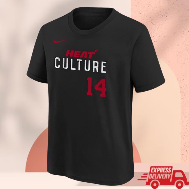 Heat Culture 14 Vintage Shirt Miami HEAT Official Shop Merch
