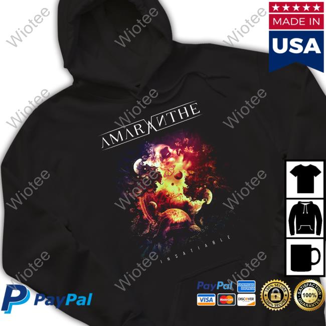 Official Bravado Amaranthe Insatiable Tee Official Bravado Shop Amaranthe Insatiable Shirt