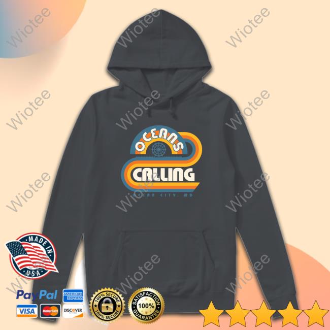 Official Oceans Calling Festival Rainbow Lineup Tee Rainbow Lineup Long Sleeve Tee