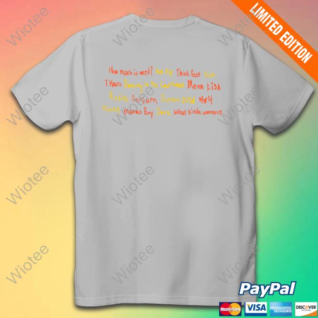 Dominic Fike Merch Df Tracklist Shirts Dominic Fike Merch Df Tracklist T Shirt