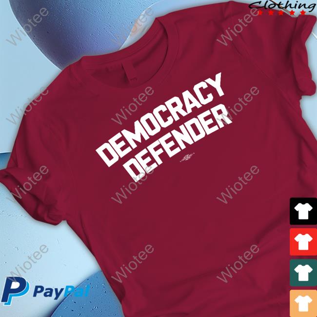 Official Democratic Redistricting Merch Democracy Defender Crewneck Sweater Democratic Redistricting Merch Democracy Defender Tee Shirt