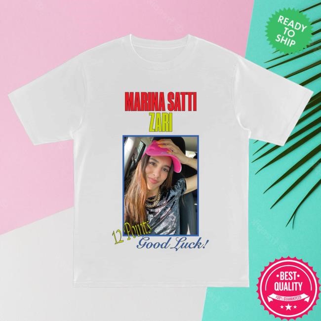 Official Marina Satti Zari 12 points T-Shirts