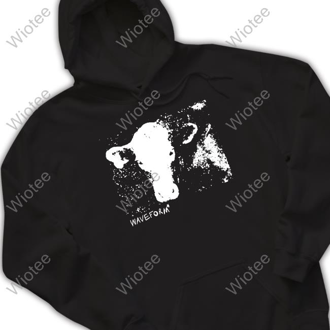Run For Cover Records Store Waveform Cow Shirt