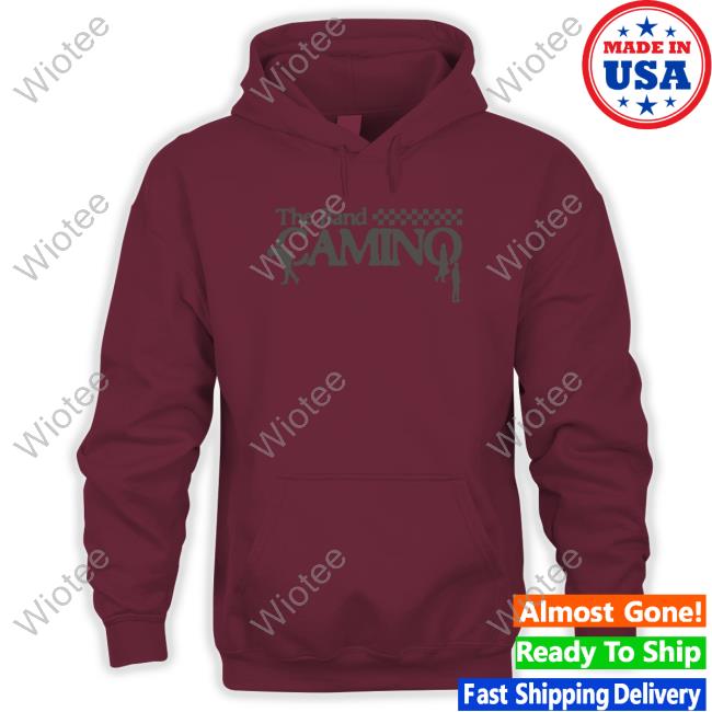Official The Band Camino Merch Checkered Logo Tee Official The Band Camino Merch Checkered Logo Tee
