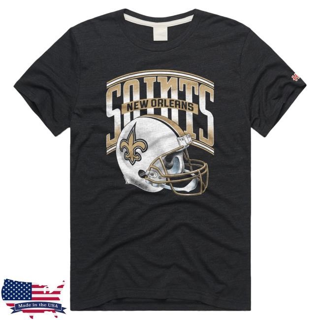 New Orleans Saints Gradient Helmet Tees Homage | New Orleans Saints Official | NFL Football