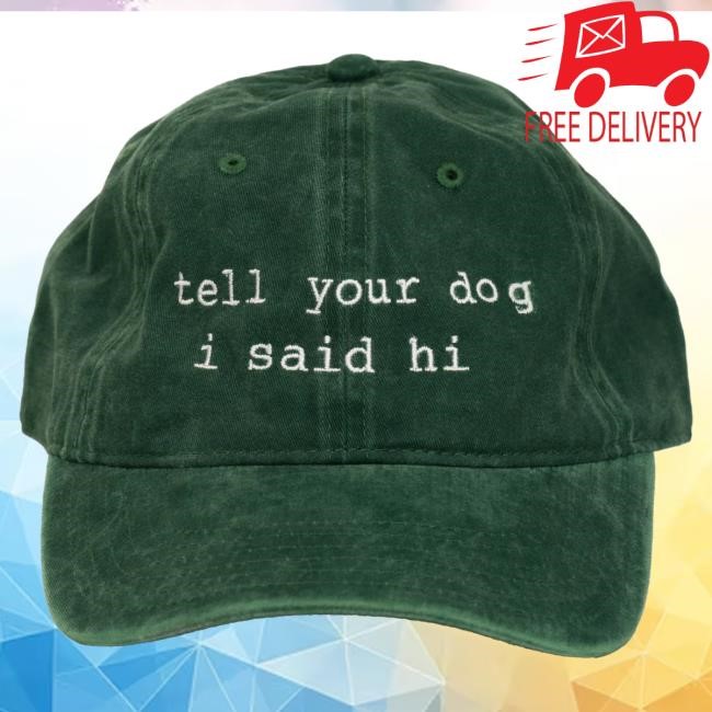 We Rate Dogs Merch Vintage Cap - Dark Green We Rate Dogs Merch Vintage Cap - Dark Green