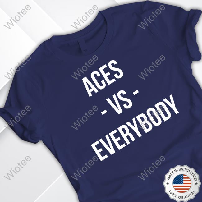Aces Vs Everybody Long Sleeve T Shirt Alysha Clark And Cayla George Wearing Aces Vs Everybody Shirts