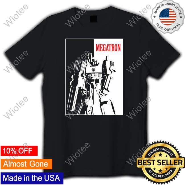 Official Megatron Transformers Scarface Shirt