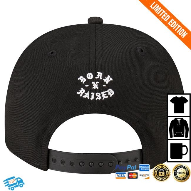 Official Born X Raised Shop Born X Raised + Cardinals Pro Script A-Frame Snapback Cap: Black NFL 2025 Kickoff