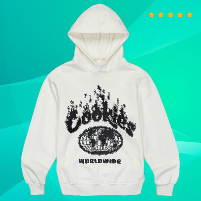 Official Cookies Merch Store Cookies Spring 2 Slow Burn Pigment Hood Off WhiteApparel Clothing Shop Cookiessf