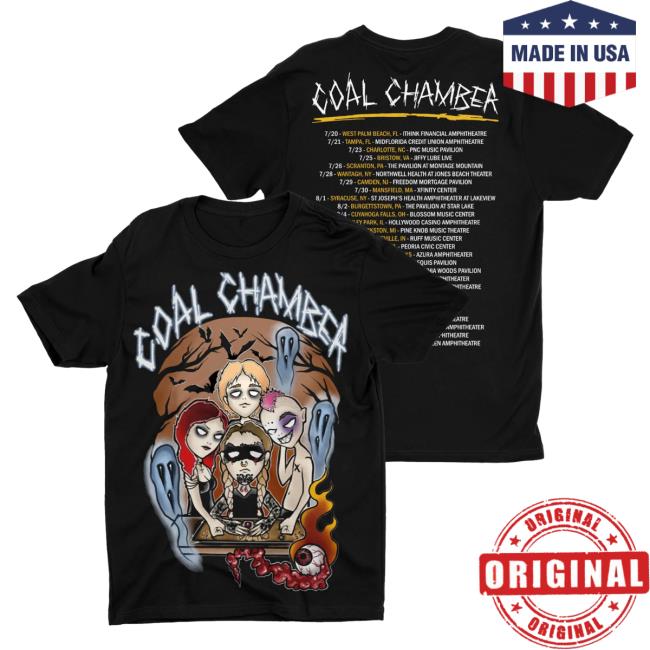 Official Night Shift Merch Store Coal Chamber - Band Illustrated 2023 Tour Hot Shirt NightShiftMerch