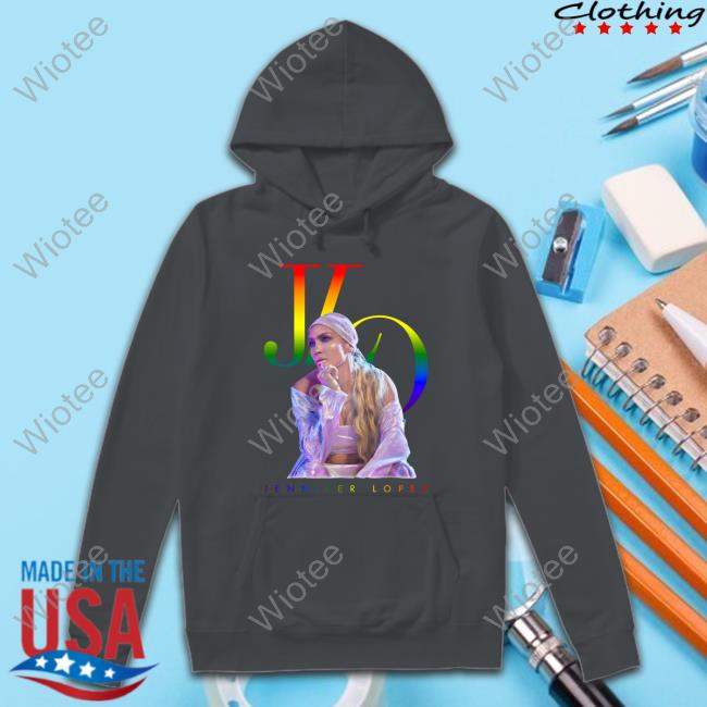 JLO Rainbow Logo Long Sleeve T Shirt JLO Rainbow Logo Crewneck Sweatshirt