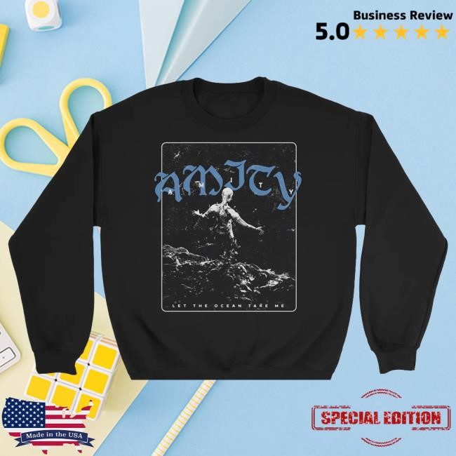 Official Amity Affliction Merch Store Amity Affliction LTOTM Cover Pullover Sweatshirt