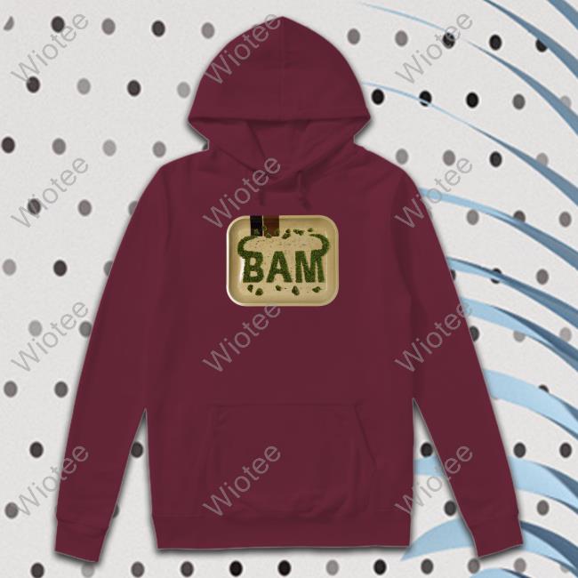 BAM X 420 Rolling Tray T Shirt Kanel Joseph BAM X 420 Rolling Tray Sweatshirt