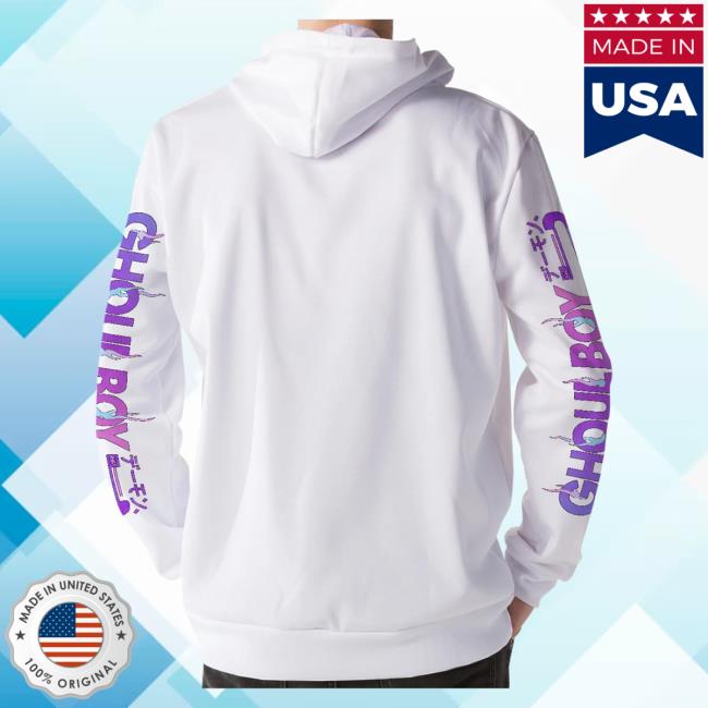 Official Vapor95 Clothing Store Ghoulboy White Crewneck 3D All Over Print Official Vapor95 Clothing Store Ghoulboy White Hooded Sweatshirt 3D All Over Print