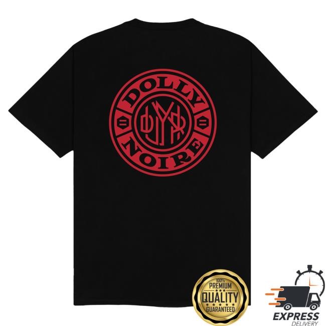 Dolly Noire Badge Round Logo Tee Beige Dolly Noire Badge Round Logo Shirt Beige