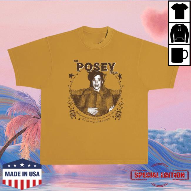 Official Super Yaki Shop Super Yaki The Posey Posse Heavyweight New Shirt