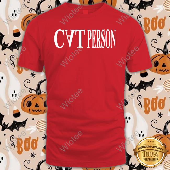 Official Cat Person T-Shirt Cat Person Shirt