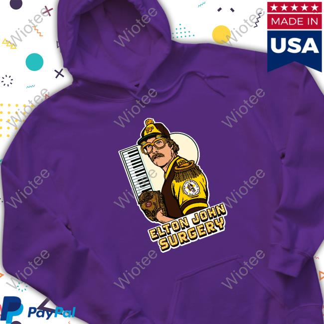 Super 70S Sports Merch S7S Elton John Surgery Crewneck Sweatshirt Super 70S Sports S7S Elton John Surgery Tee Shirt