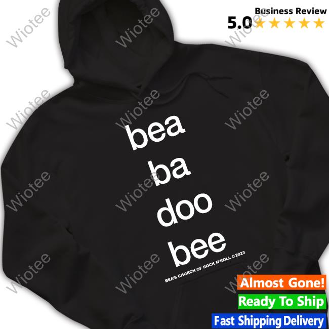 Official Dirty Hit Merch Bea Black Tour Tee