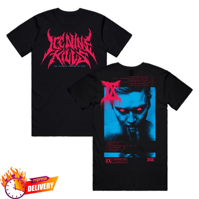 Official Ice Nine Kills Merch Store 10Th Anniversary Tee Ink Merch IceNineKills