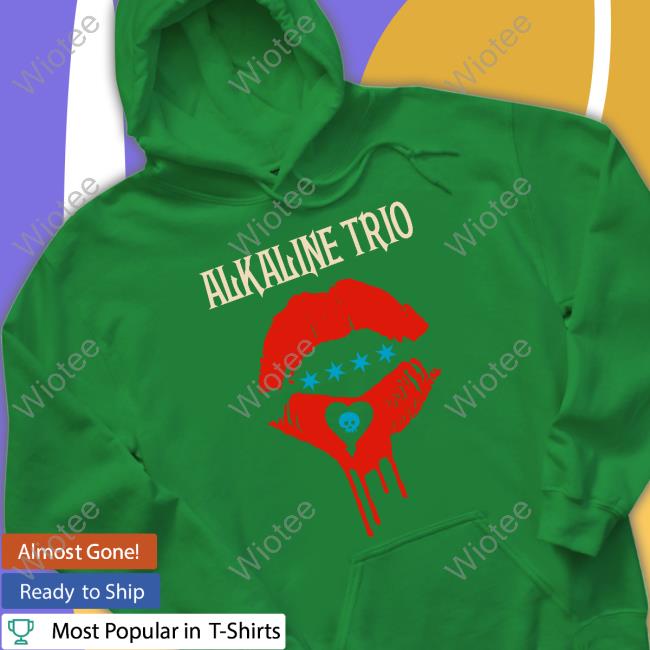 Alkaline Trio Lips T Shirt Official Alkaline Trio Merch Lips T Shirts Alkalinetrio