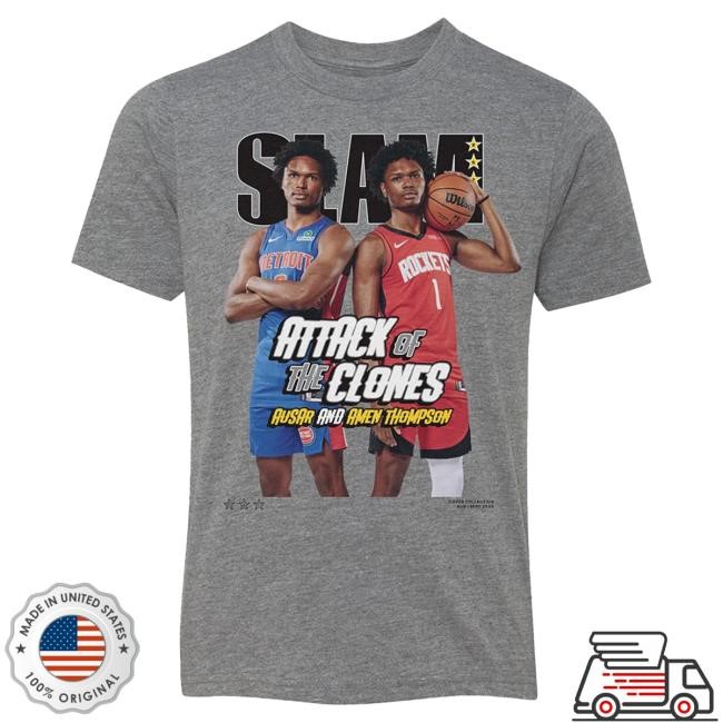 Official Slam Goods SLAM Youth Cover New Shirt - Amen & Ausar Thompson (SLAM 257)