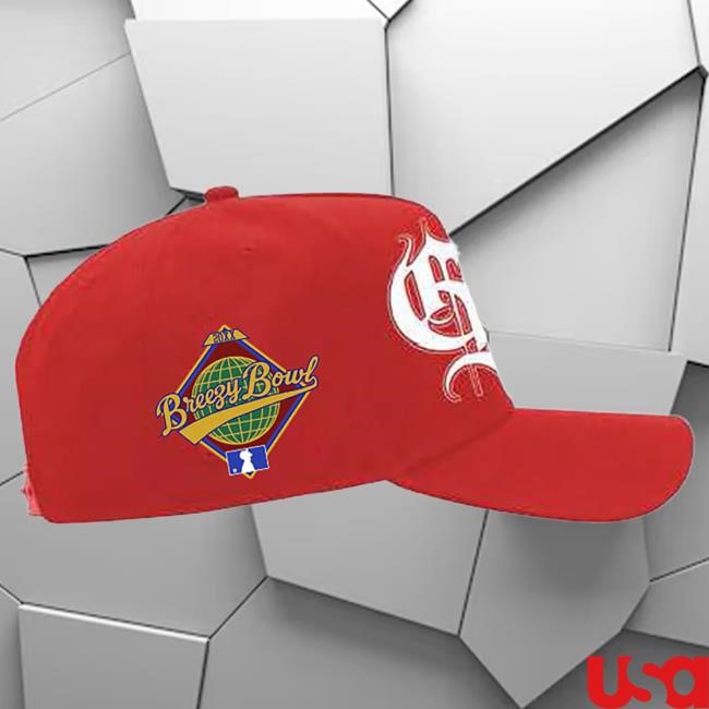 Chris Brown Breezy Bowl Hat - Red Hat Chris Brown Breezy Bowl Hat - Red Hat