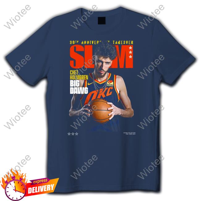 Official JDub SLAM Cover Top Shirt - Chet Holmgren (SLAM 248) JDub SLAM Cover Shirts - Chet Holmgren (SLAM 248)