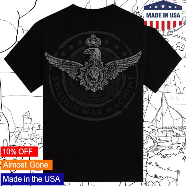 Official Sabaton Merch Store Sabaton Swedish War Machine T-Shirt Sabaton Shop Official Sabaton Merch Store Sabaton Swedish War Machine New Shirt Sabaton Shop