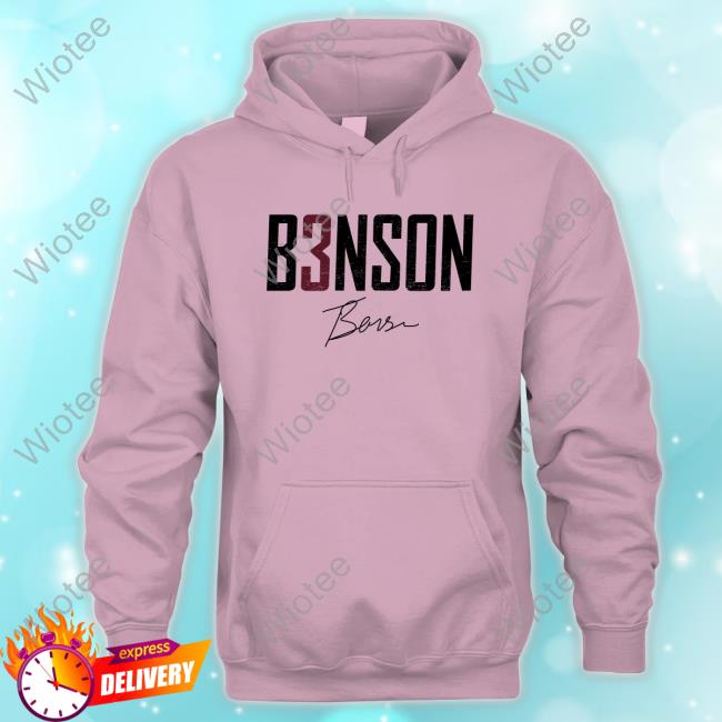 B3NSON Shirt Name Number Black WHT Shirts