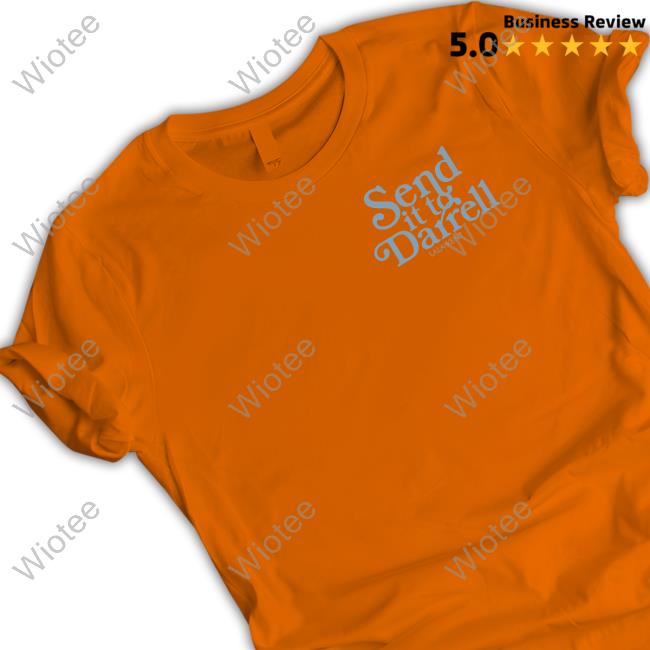 Official Lala Kent Send It To Darrell Light Blue Sweatshirt Lala Kent Send It To Darrell Light Blue Long Sleeve Shirt