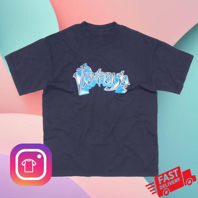 Official Jiberish Clothing Jiberish Vibrations Tshirt Navy Official Jiberish Clothing Jiberish Vibrations Shirt Navy