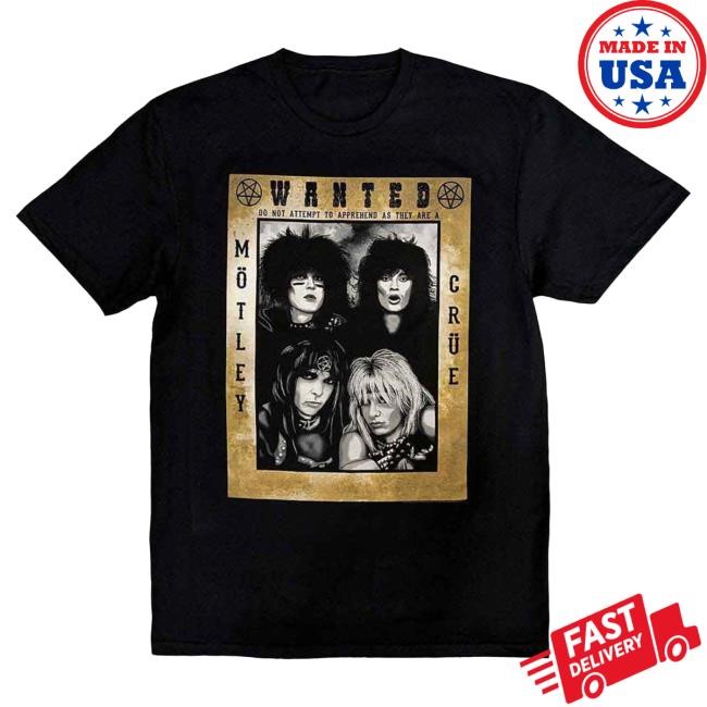 Official Motley Crue Buffalo Tees