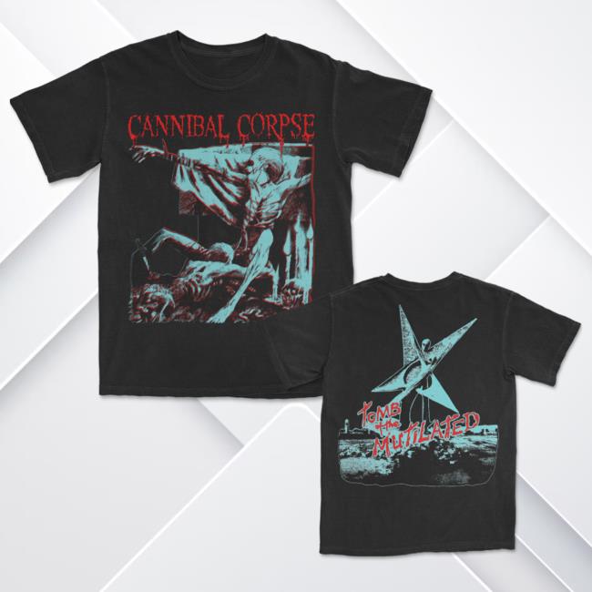 Official Kings Road Merch Store Cannibal Corpse Tomb Of The Mutilated Bootleg Shirt (Black) Kings Road Shop CannibalCorpse