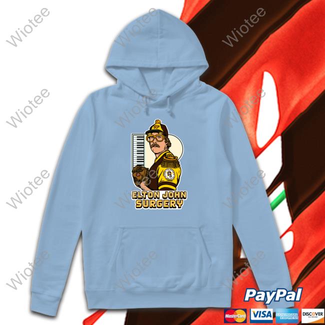 Super 70S Sports Merch S7S Elton John Surgery Crewneck Sweatshirt S7S Elton John Surgery Limited Edition Tee Shirt