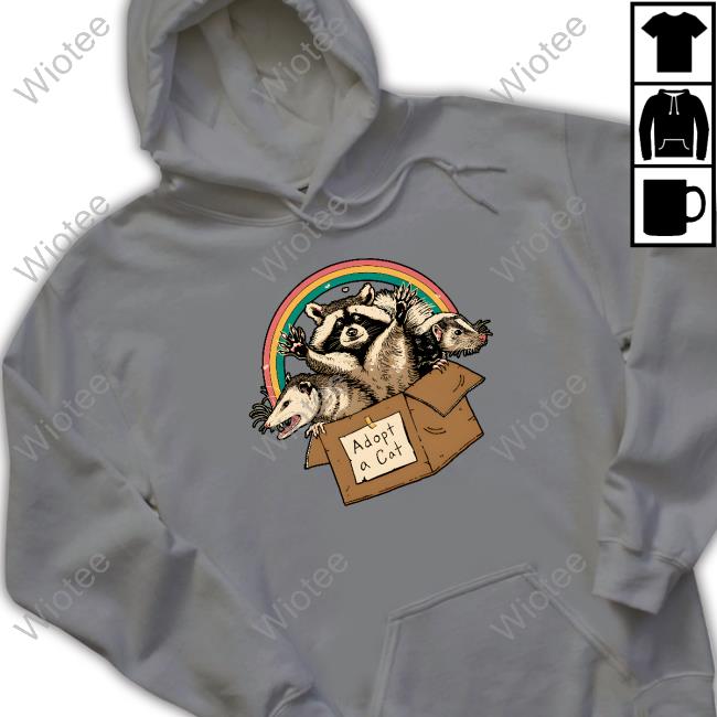 Wicked Clothes Adopt A Cat Hoodie Forbidden Cats Tee