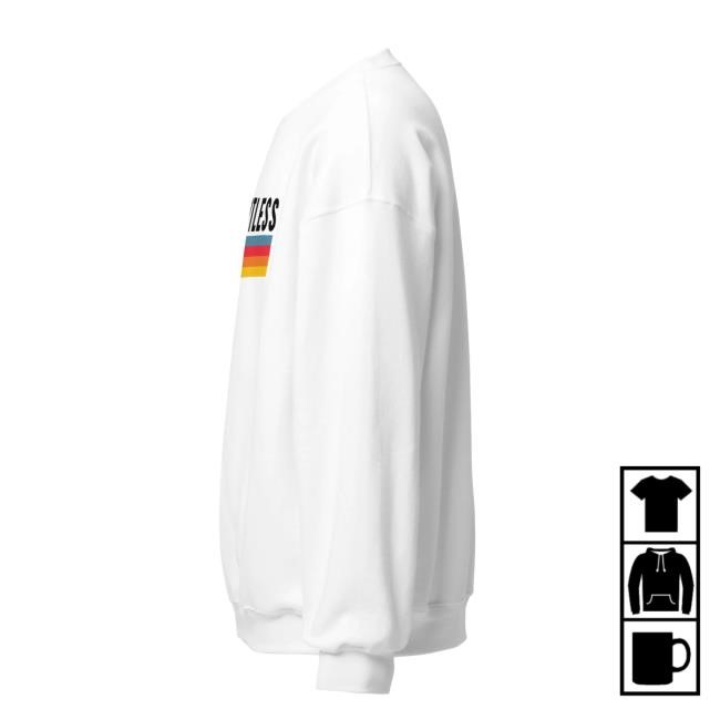SmartLess: White Crewneck Sweatshirt