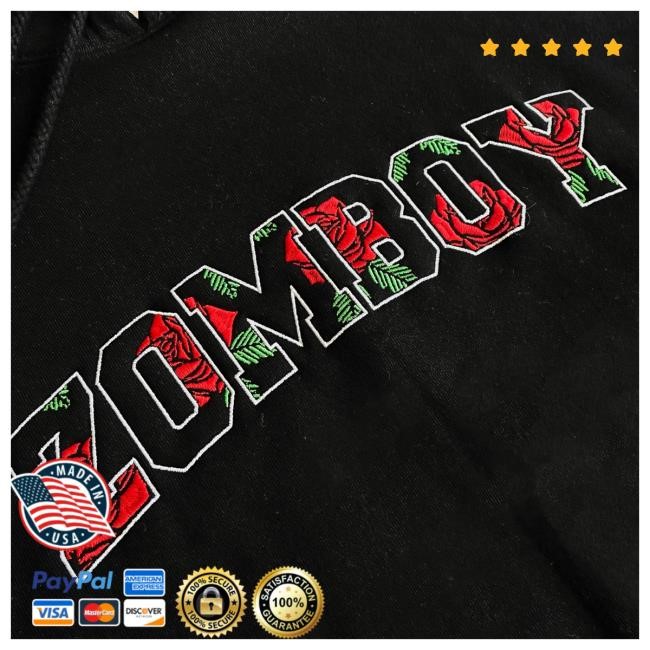 Kt8 Merch ShopRoses Are Dead LS Hoodie Zomboy Kt8 Merch ShopRoses Are Dead Hoodie Sweatshirt Zomboy