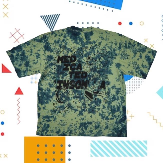 Eaj Official Merch Store Tie Dye - Medicated Insomnia Short Sleeve Eaj Clothing Shop Eaj Apparel Eaj Official Merch Store Tie Dye - Medicated Insomnia Short Sleeve Shirt Eaj Clothing Shop Eaj Apparel