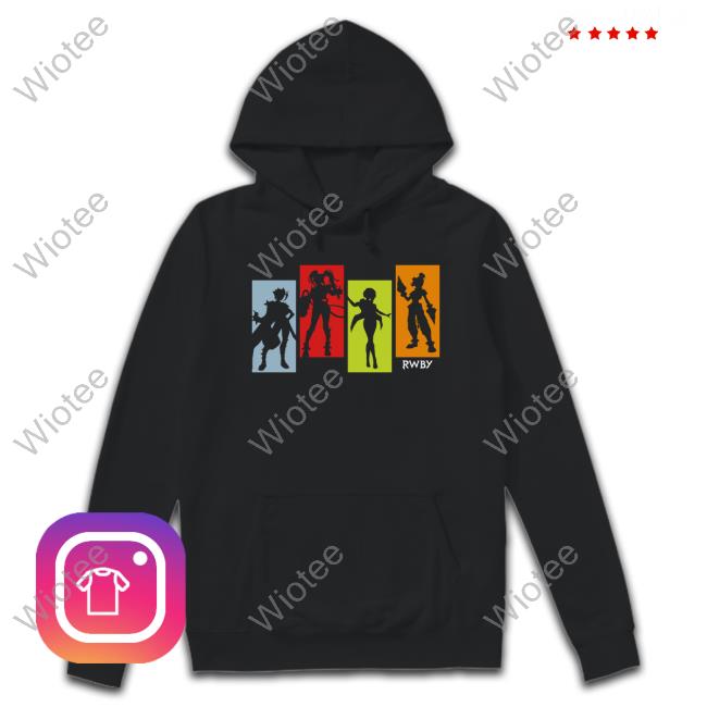 Official RWBY BRIR Silhouette Shirts RWBY BRIR Silhouette Shirt