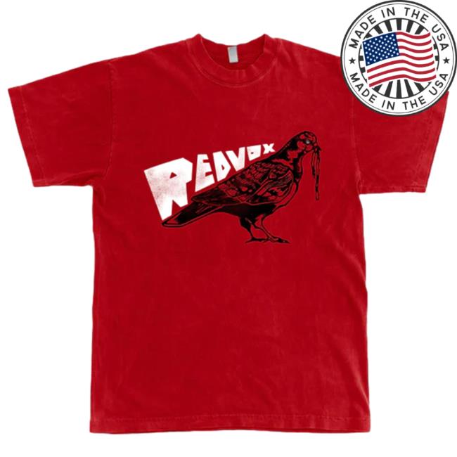 Official Retroware Red Vox - Noodle Pigeon Tshirt