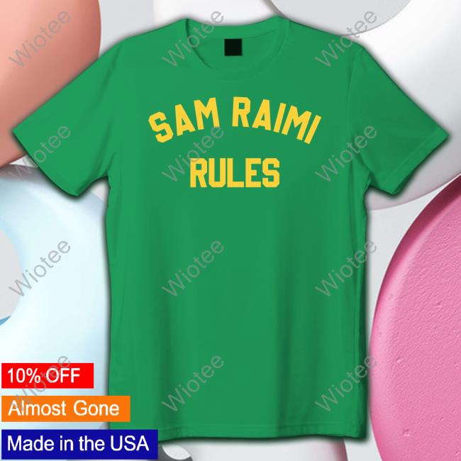 Official The Cryptic Closet Sam Raimi Rules Hoodie