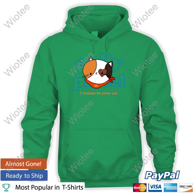 Official Polly Pastel Cat Tee Shirts Polly Pastel Cat Hooded Sweatshirt Aikop Merch