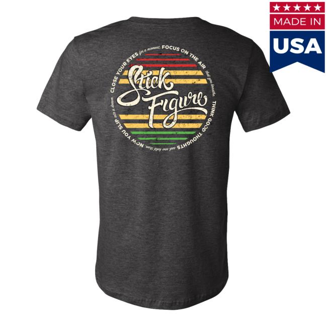 stick figure merch Think Good Thoughts Long Sleeved T Shirt Think Good Thoughts Hoodie