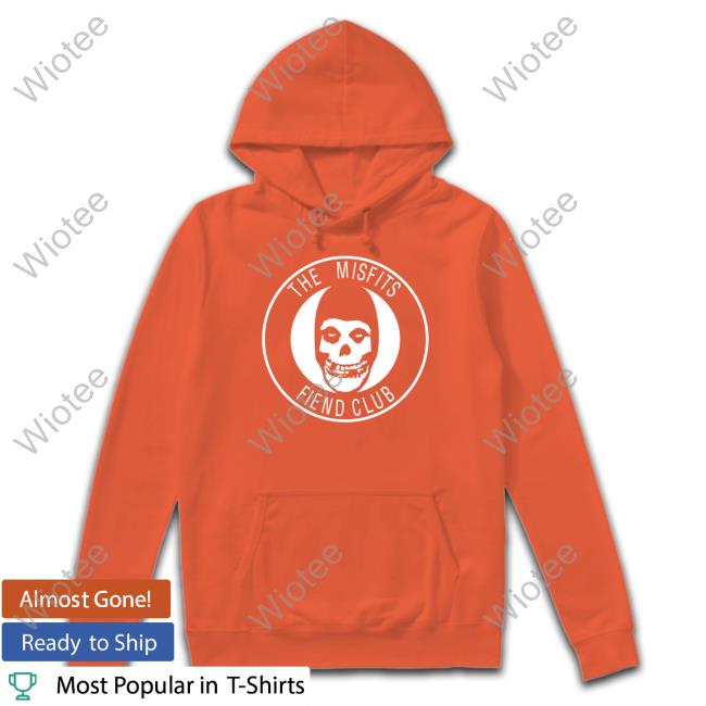 Official The Misfits Fiend Club Hoodie Misfits Fiend Club Hoodie